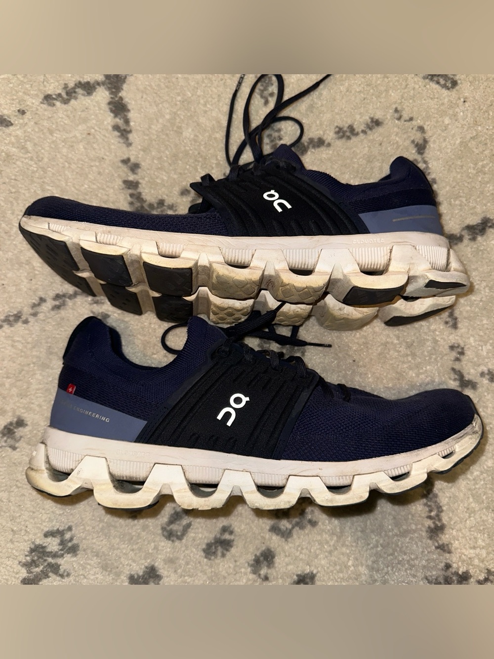 Size 12.5 Men's On Cloudswift 3 Blue Shoes Running Walking